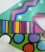 Painted Wooden Fish - 016689