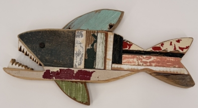 Piranha Garland Farwell, Woodwork, Animal