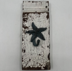 Plinth Hanger becky blaylock, earthquake pottery, plinth hanger, starfish