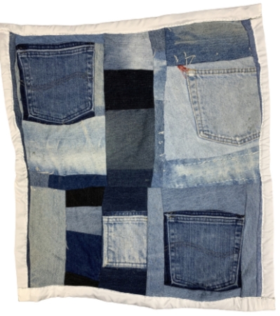 Patchs Quilted Table Topper Mary Leatha Pettway, gees bend, black belt treasures, quilter,  