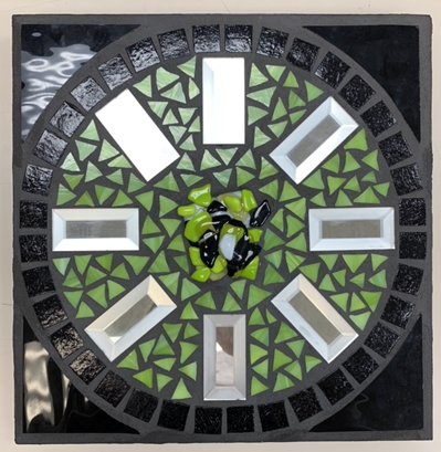 Shapes IV - Mosaic Mirror rhys greene, mosaic, shapes IV, mirror tile, 