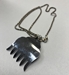 Silver Spoon Pendant Necklace - 7807