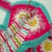 Small Flower Granny Square Purse - 16005
