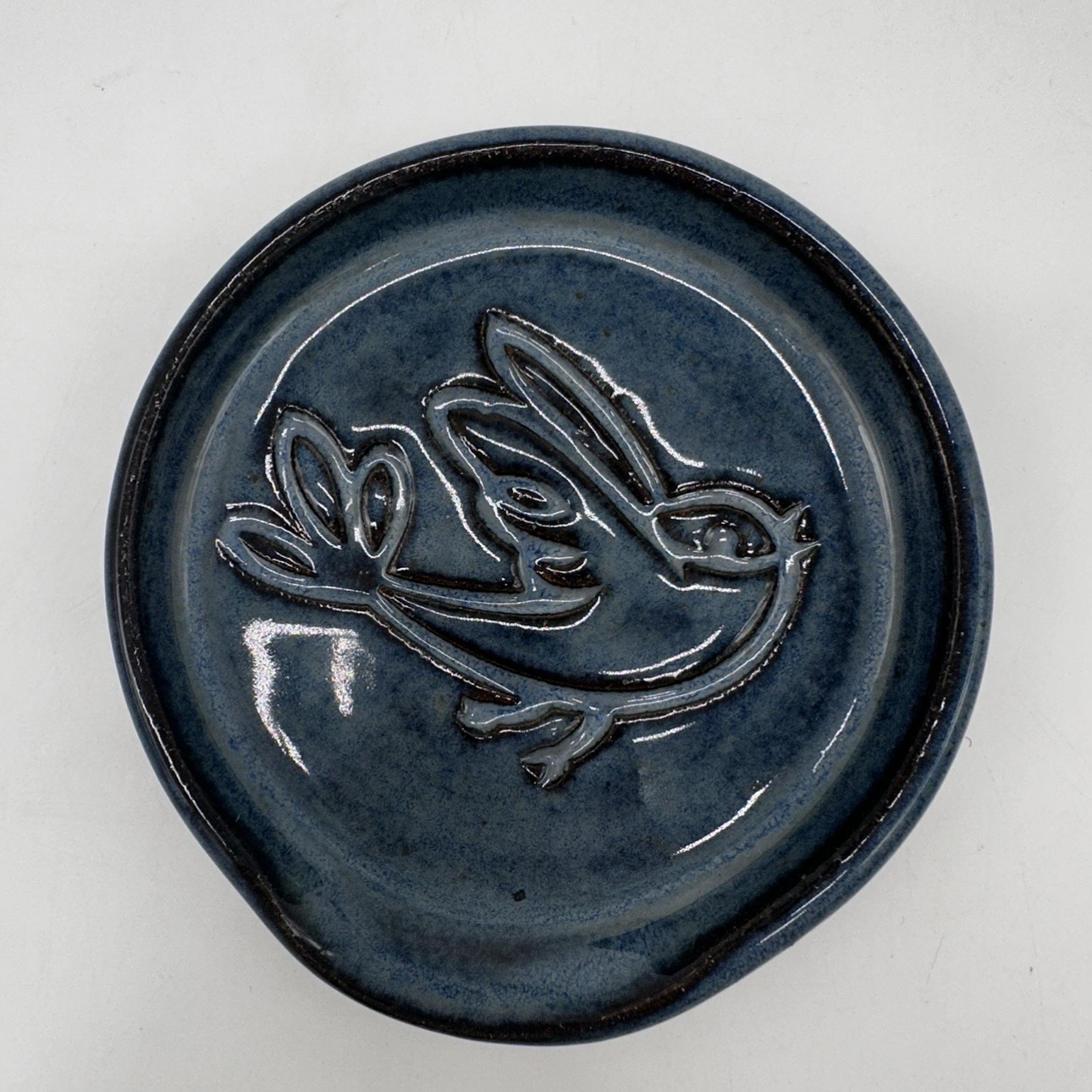 Spoon Rest carol lammon, spoon rest, ceramic, pottery, clay, bird,