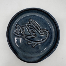 Spoon Rest carol lammon, spoon rest, ceramic, pottery, clay, bird,