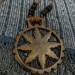 Sunburst- Horse Brass Necklace - 13474