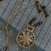Sunburst- Horse Brass Necklace - 13474