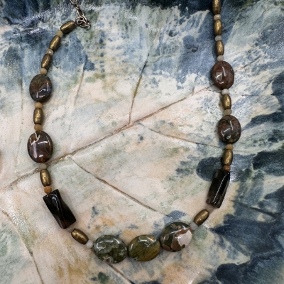 Sweet Fern Rhys greene, jewelry, necklace, sweet fern, 