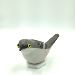 "The Birds" Boxes suzanne jensen, the birds boxes, pottery, ceramic, clay, painted, hidden, hideaway