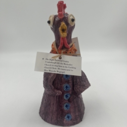 The Right Reverend Linden Vredenburgh duncan black, the right reverend linden vredenburgh, chickens, the cackling church choir, pottery