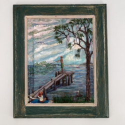 These Days painting, acrylic, black belt treasures, andrea windham guy, 