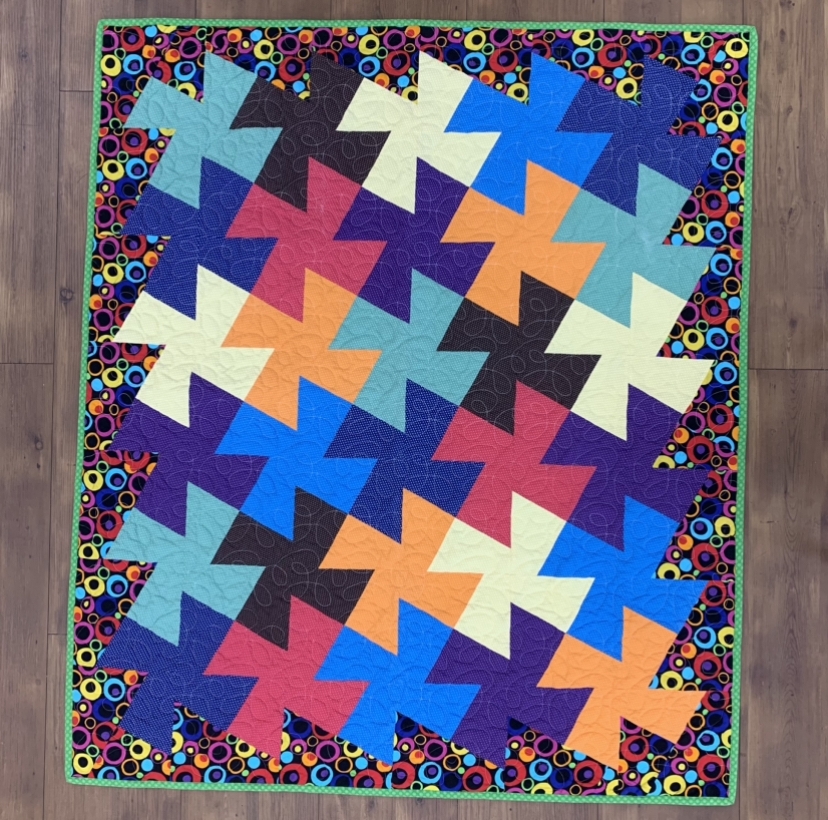 Twister - Baby Quilt jeanann szymanski, baby quilt, twister quilt, 