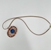 Wire Wrapped Pendant Necklace - 14096