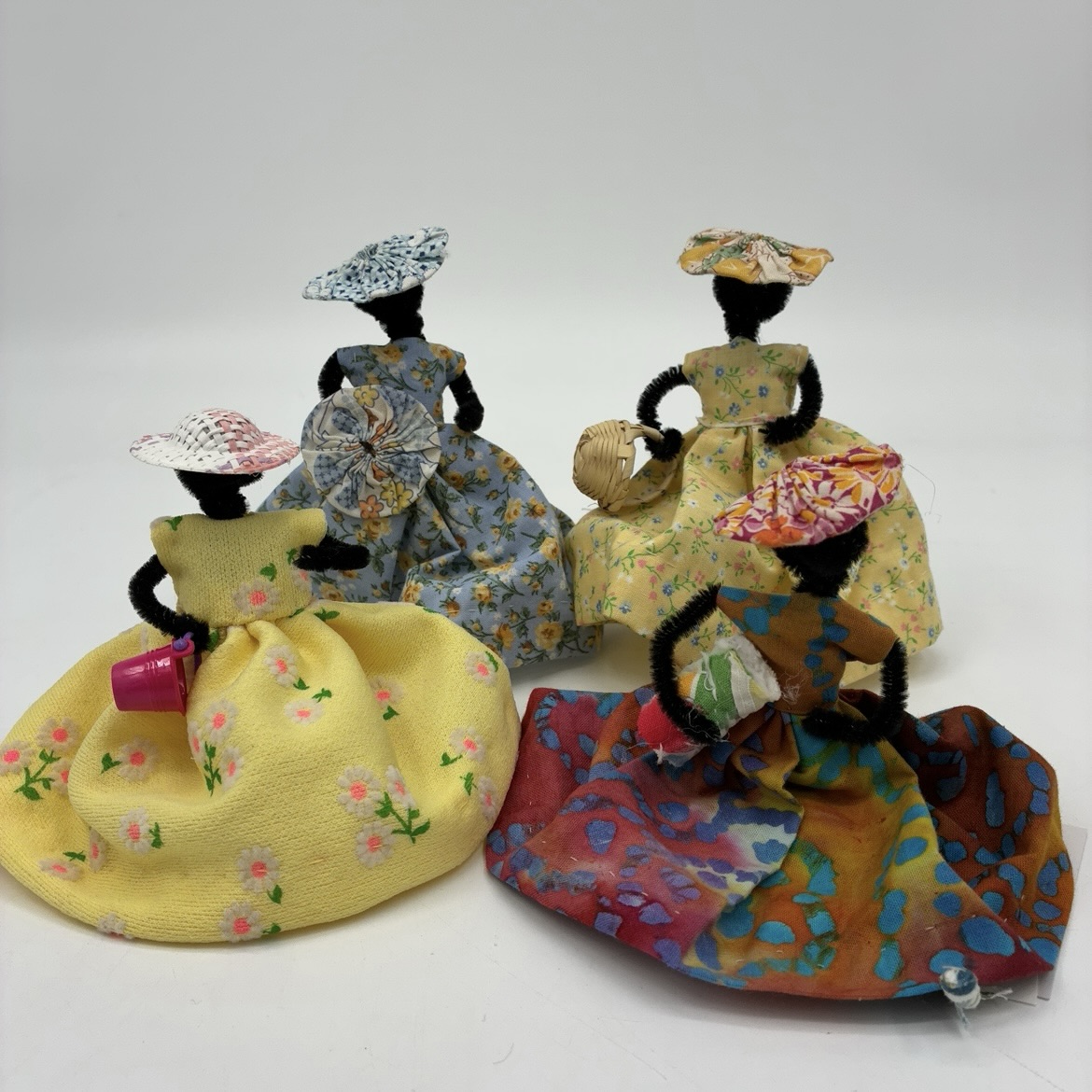 "Women of Gees Bend" Doll betty anderson, black belt, black belt art, black belt dolls, betty anderson dolls, handcrafted dolls, 
