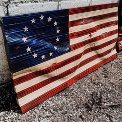 Wood Carved Flag flag, patriotic, wood carved flag, betsy ross flag, bill gardner, woodwork