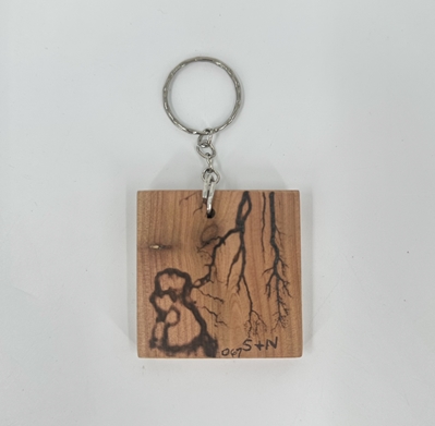 Wooden Keychain Nancy S. Griffin, wooden keychains, woodwork, 