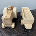 Wooden Tractor with Trailer - 443