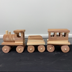 Wooden Train Fletcher Cox, wooden train, wood work, woodwork