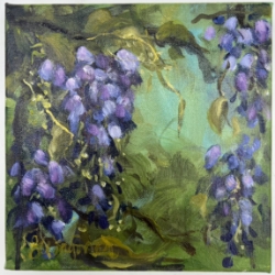 Wysteria sarah wagoner, sarah, wagoner, wysteria, painting 