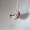 Miniature Egg Basket Necklace hand-woven, necklace, basket, betty bain, black belt