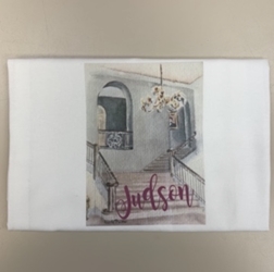 Judson Jewett Staircase - Tea Towel tea towel, hand towel, judson towel, decorative towel, cynthia gamble, 