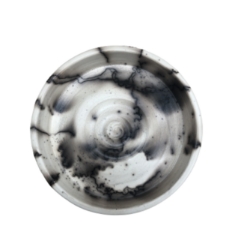 White Raku Platter 
