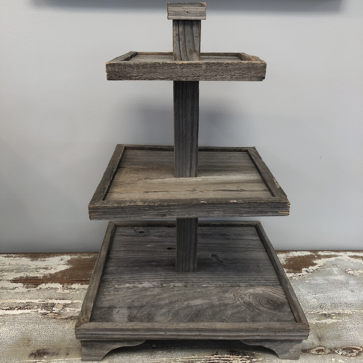Old Wood 3 Tier Stand William Bledsoe, Woodwork, woodwork, wood stand,