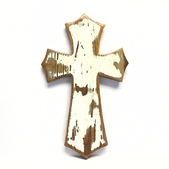 Reclaimed Wood Cross cross, wood cross, wooden cross, reclaimed wood, andrew mccall, folk art, wall art