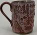 Large Carved Mug pink - 013521